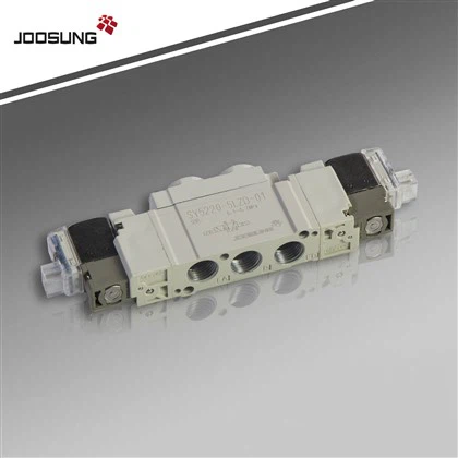 Sy 5220-5 yo -01 topeltmähni pneumaatiline solenoidventiil